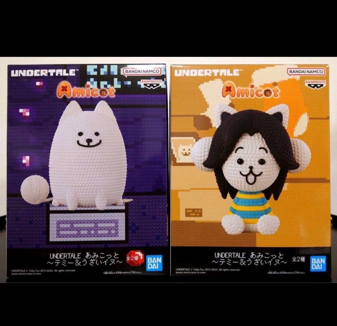 UNDERTALE あみこっと フィギュア テミー＆うざいイヌ 2体セット