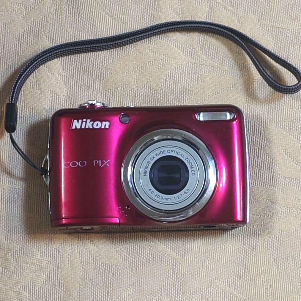 【動作確認済み】Nikon COOLPIX L23 レッド Amazon | NikonデジタルカメラCOOLPIX L23 レッド L23RD | コンパクト 通販