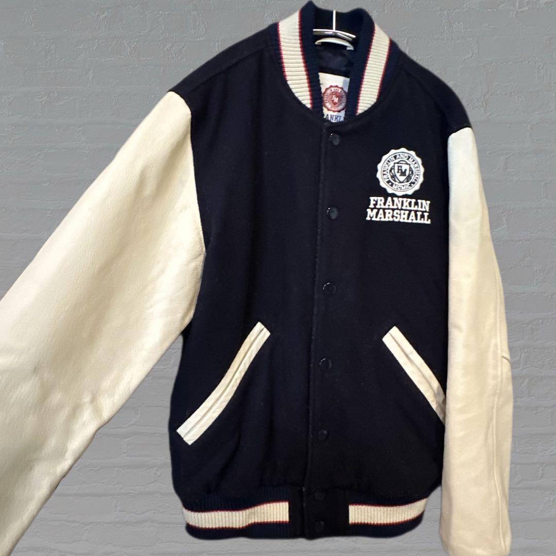 フランクリンマーシャル スタジャン イタリア製 37141 牛革 M相当