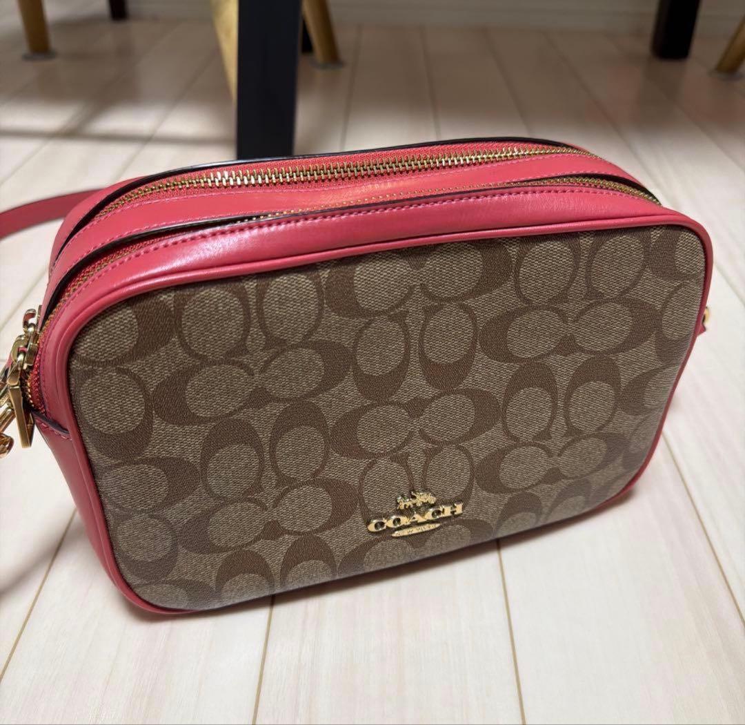 コーチ ショルダーバッグ COACH モノグラム柄 シグネチャー柄 斜めがけ