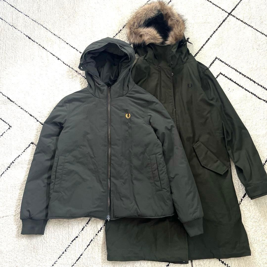 新品 FRED PERRY モッズコート フィッシュテール 3WAYライナー付き