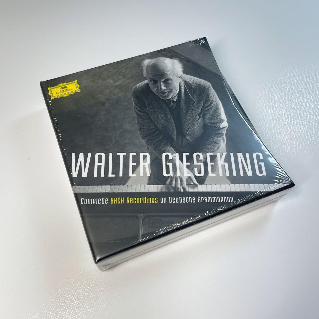（未開封）ギーゼキング　DG バッハ録音全集　Walter Gieseking