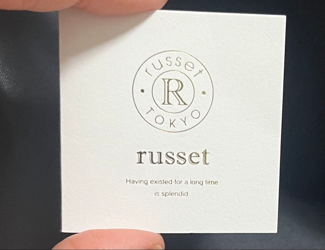 極美品】ラシット スリングバッグ ボディバッグ ショルダー 黒 金具