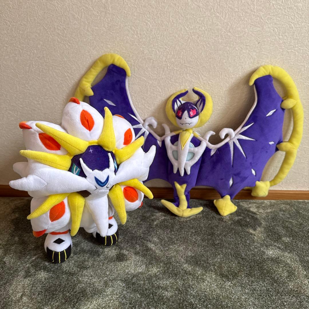 ポケモンセンター限定】ソルガレオ ルナアーラ ぬいぐるみ ポケモン