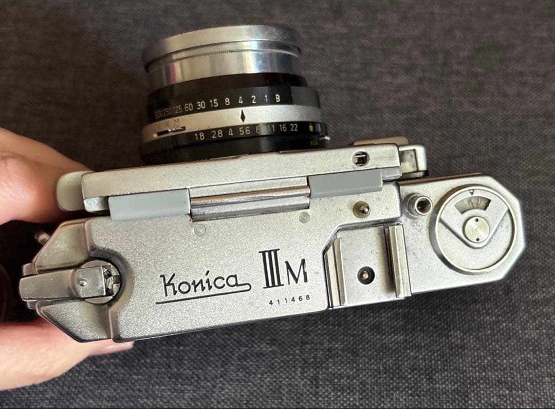 Konica IIIM 411468 カメラ(ジャンク) ケース付き - メルカリ