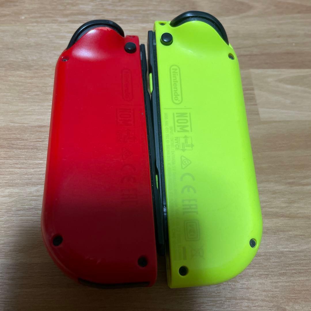ジャンク品 Nintendo Switch Joy-Con 赤と黄色 - メルカリ