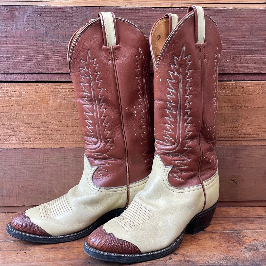 トニーラマ Tony Lama 25.5cmウエスタンブーツ 7 1/2 - メルカリ