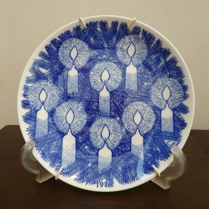 Gustavsberg 1976年 限定版 クリスマスプレート Gustavsberg》クリスマスイヤープレート 1976年 | sugallery