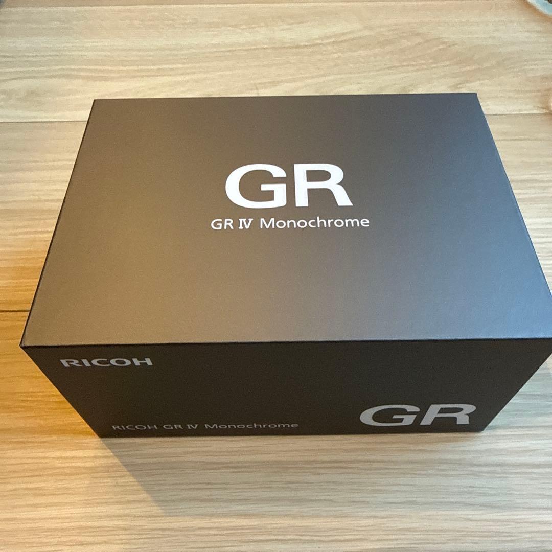 即日発送 RICOH GR IV Monochrome 新品未使用品 RICOH GR IV Monochrome【1年保証】 | リコーイメージングストア