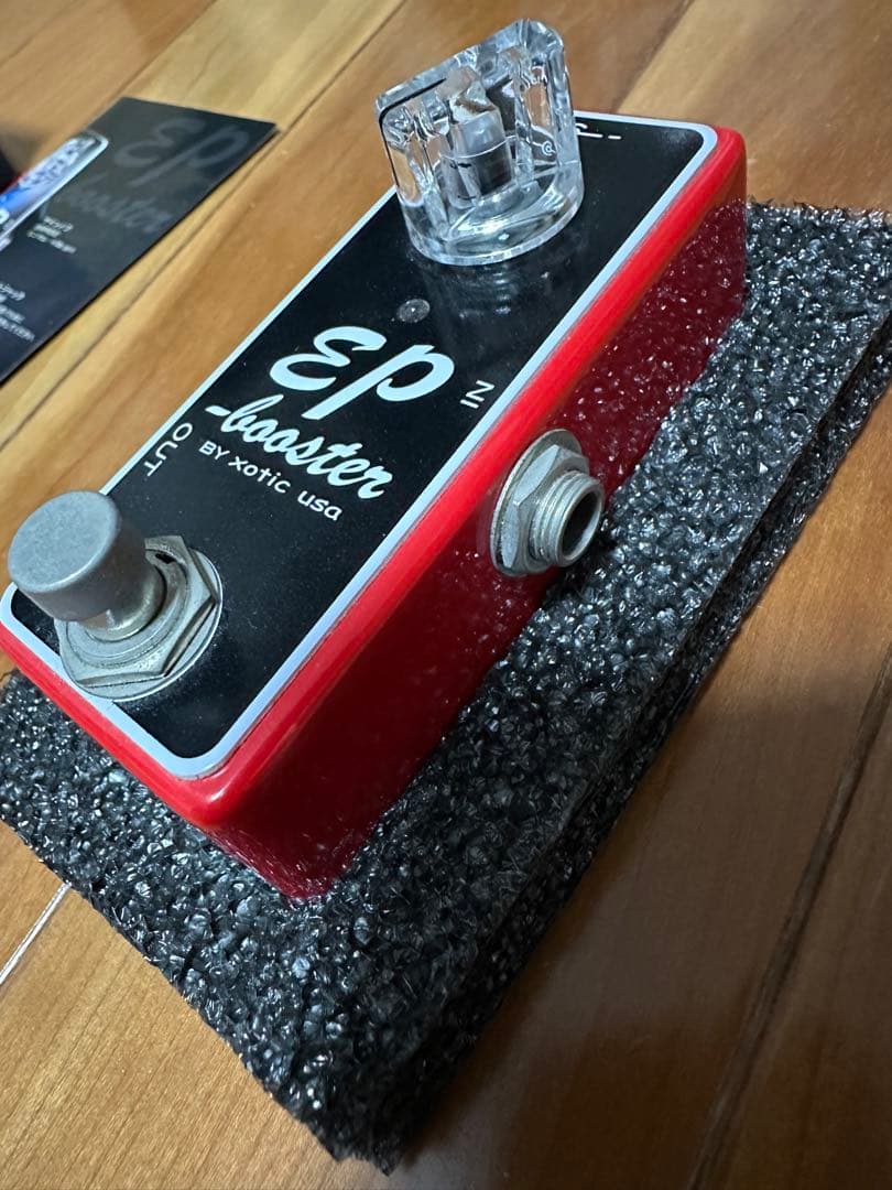 Xotic EP-Booster 赤の通販はau PAY マーケット - 輸入雑貨のネット