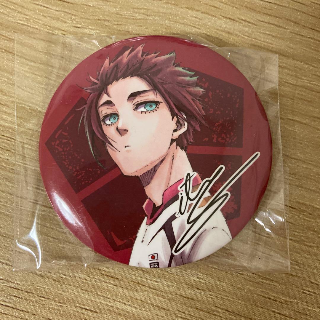 ブルーロック 糸師 冴 缶バッジ サイン入り - メルカリ