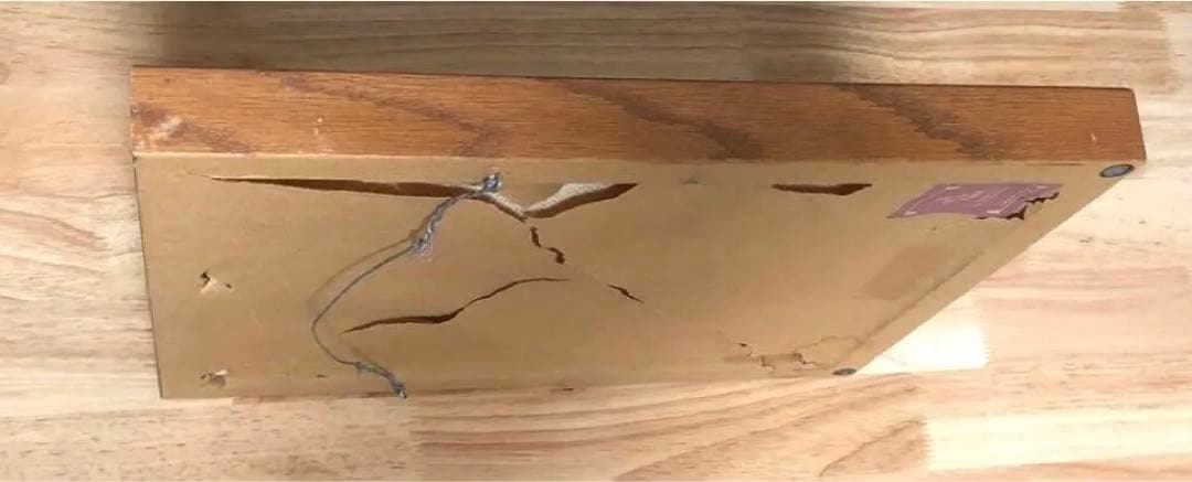 ホピのカチナ族のカチナ刺繍、ビンテージ壁飾り