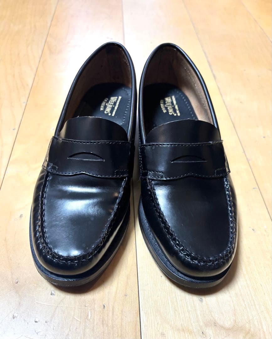 WEEJUNS G. H. BASS & CO ローファー　ブラック G.H.Bass Weejuns Larson Penny Loafers | Black | FARFETCH
