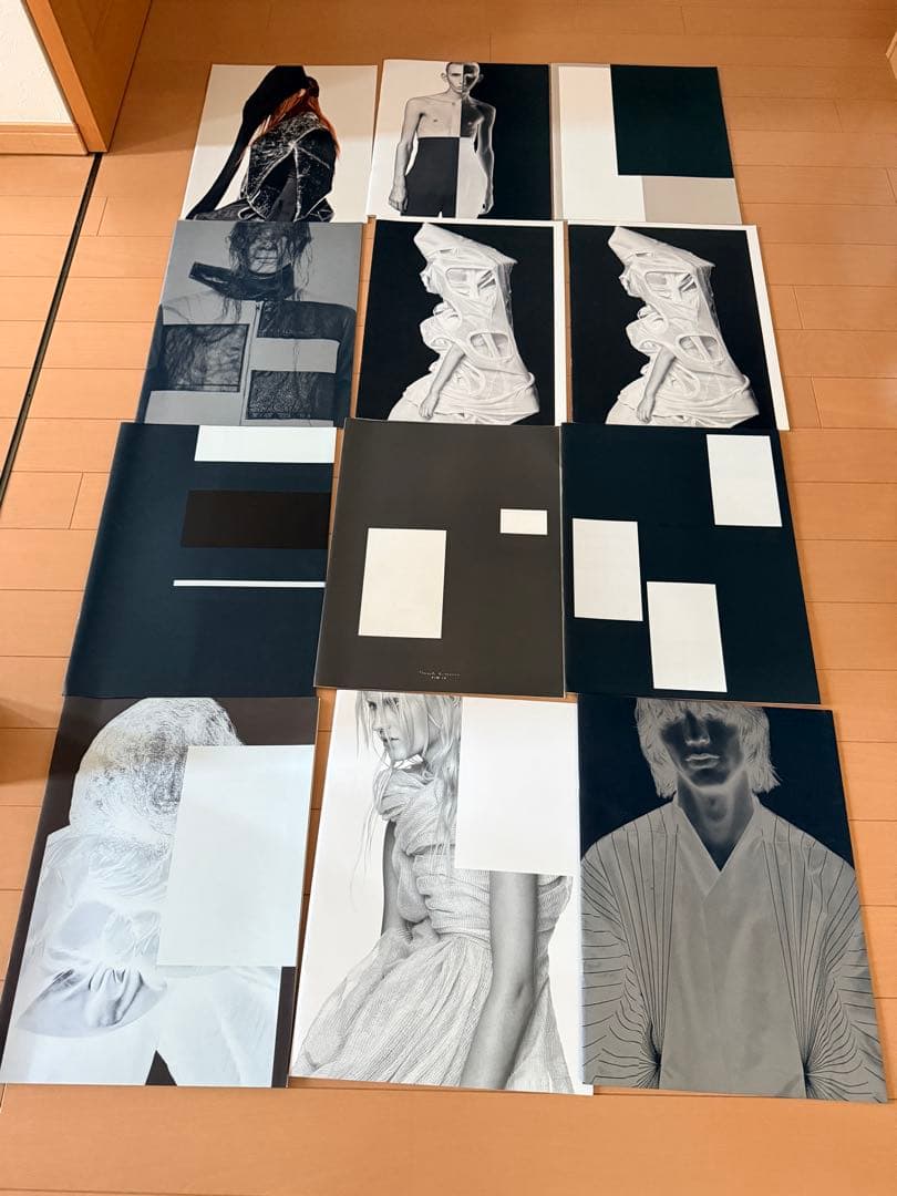Rick Owens 非売品ルックブック12冊セット Rick Owens 非売品ルックブック12冊セット Rick Owens 非売品ルック
