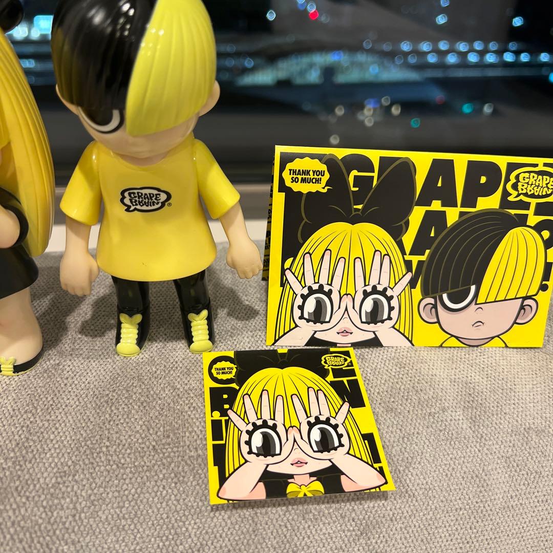 GRAPE BRAIN 一周年記念 にぎるちゃん のりくんセット - メルカリ