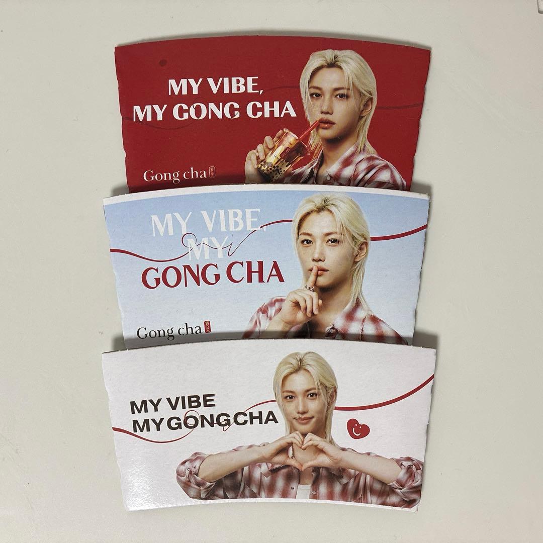 コンプリート】ゴンチャ Felix フィリックス デザイン カップスリーブ