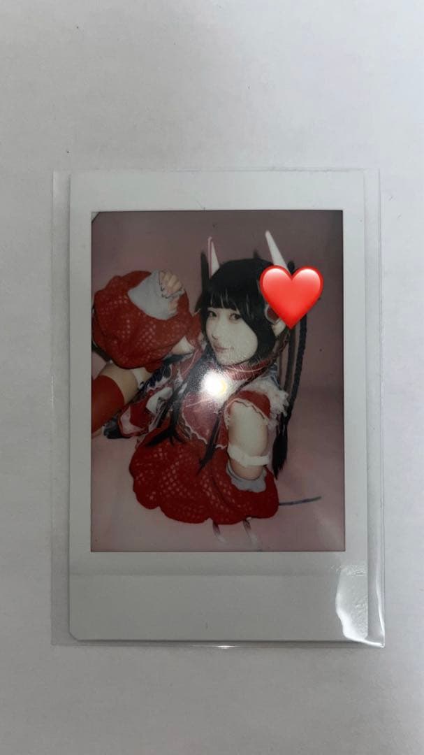 きゅるりんってしてみて ランダム チェキ 生誕 逃げ水あむ - メルカリ