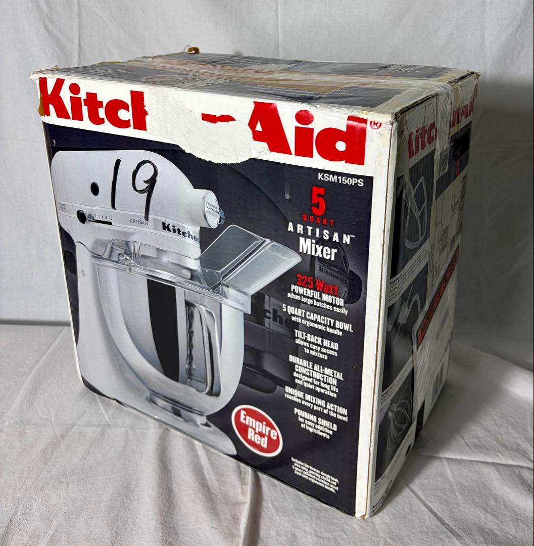 ④動作品 KitchenAid スタンドミキサー KSM150PS 5QT M9 - メルカリ