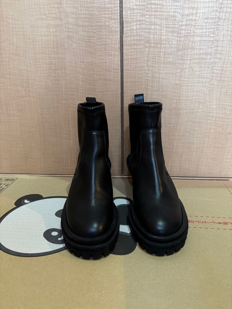 pippichic ピッピシック サイドゴアブーツ 36 黒 oblique - メルカリ