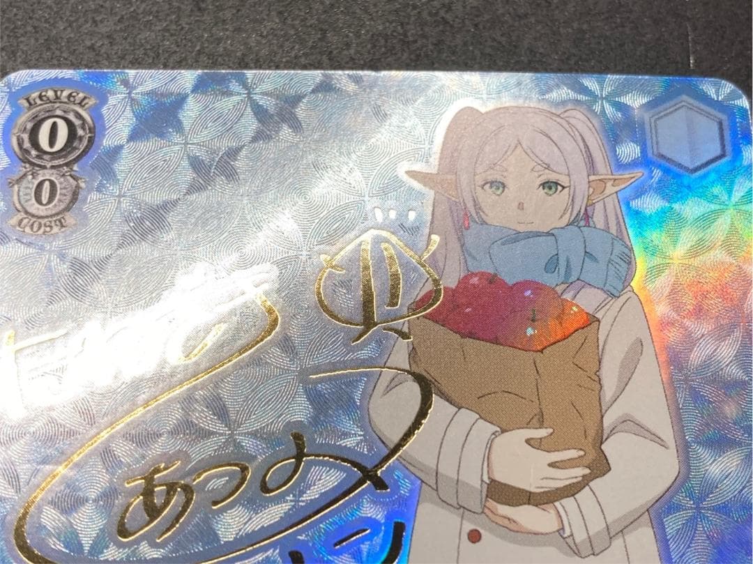 WS SP 冬の装い フリーレン(サイン入り) - メルカリ