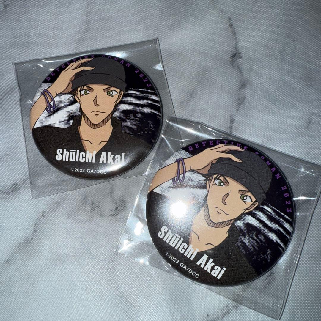 名探偵コナン 赤井秀一 缶バッジ 2点セット - メルカリ