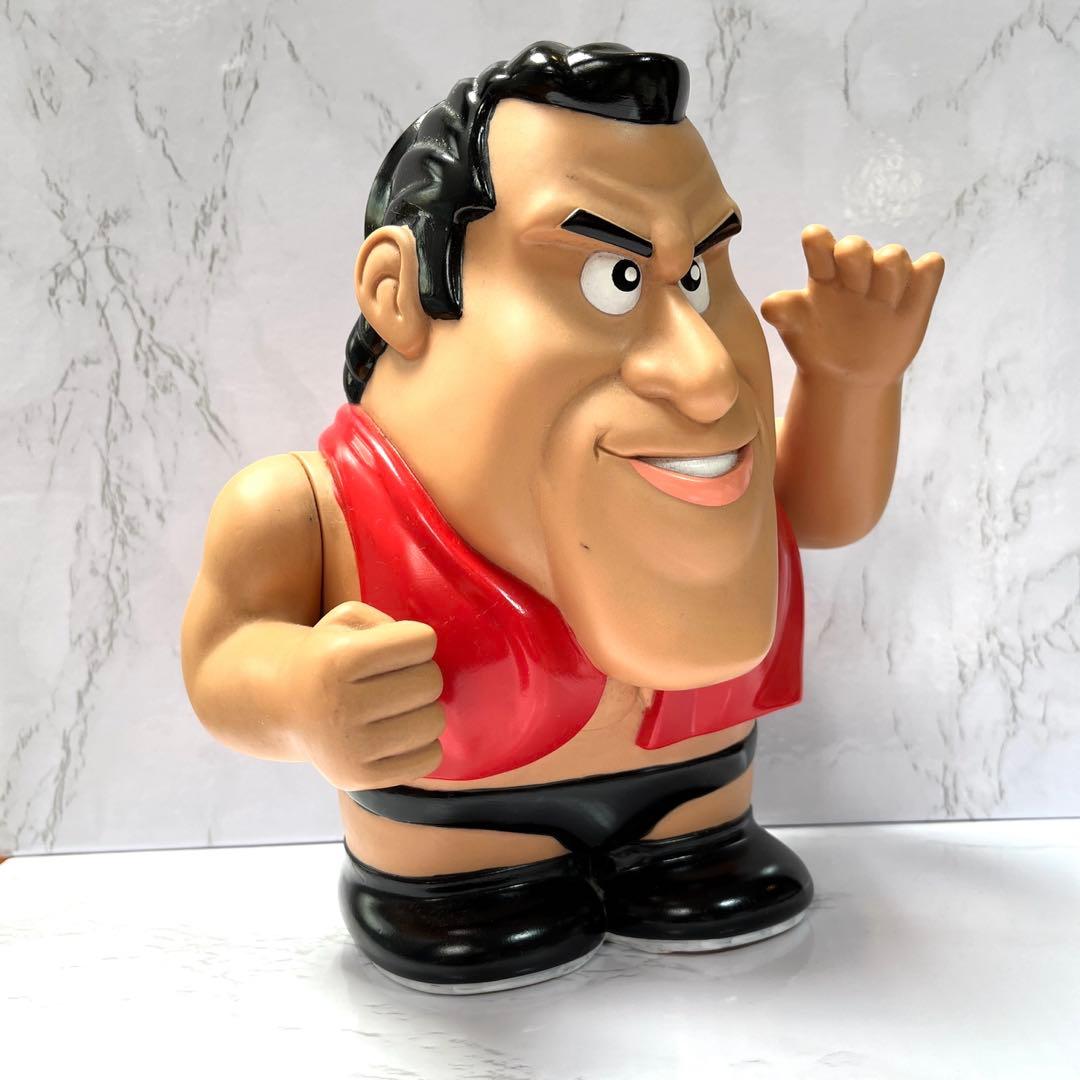 音がなります。アントニオ猪木貯金箱 （電池交換済、動作確認済、新品