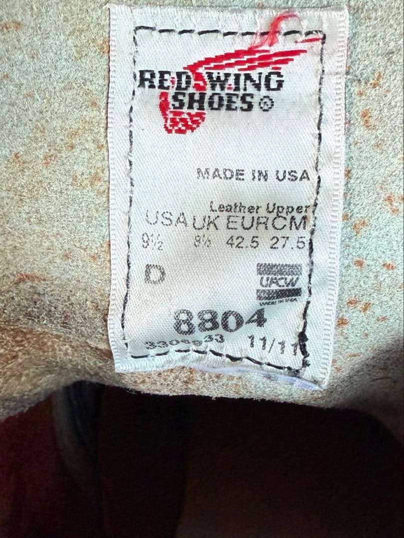 レッドウイング　スーパーソール　27.5cm
