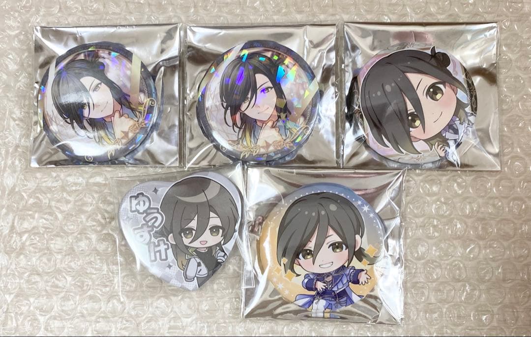 いれいす 悠佑 缶バッジ 5点セット - メルカリ