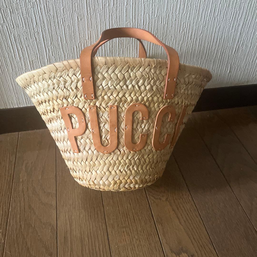 美品　正規品エミリオプッチかごバッグ 楽天市場】EMILIO PUCCI エミリオプッチ かごバッグ TOTE BAG SMALL