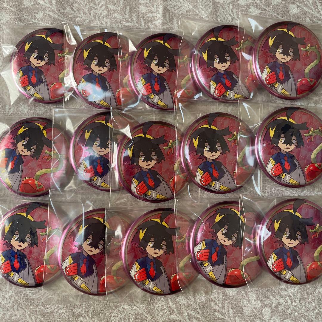 スグリ&カミツオロチ ポケモン スグリ 缶バッチ グッズ-バッチ】『ポケモンマスターズ EX』 スクエア缶バッジ／スグリ