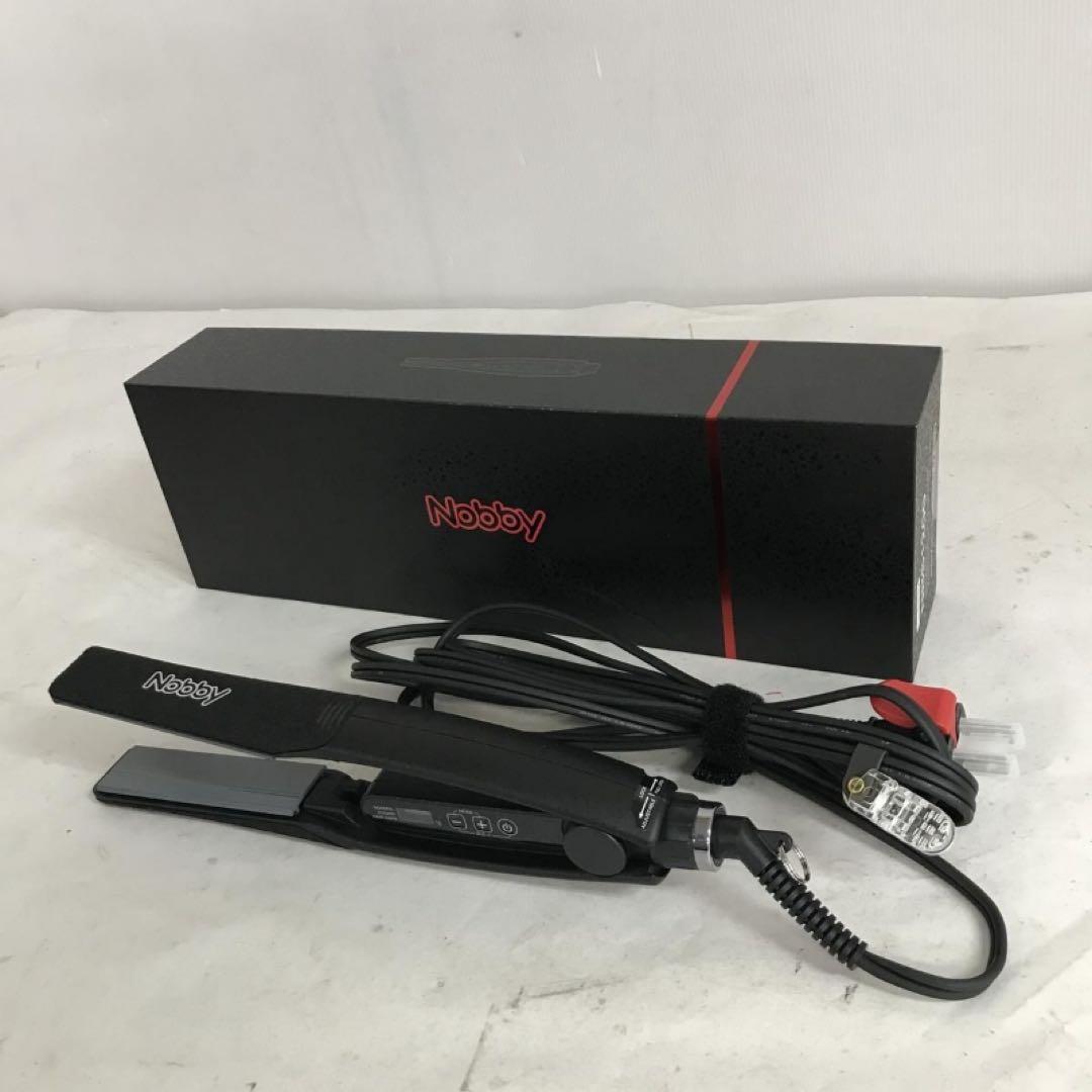 TESCOM テスコム Nobby ノビー ヘアアイロNBS1200-K 未使用 Amazon.co.jp: Nobby ストレート ヘア アイロン NBS1200 ステンレス鋼