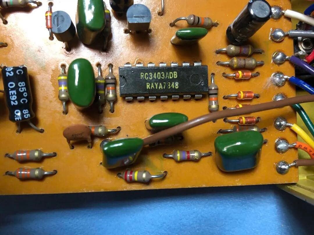 Boss OD－1 オーバードライブ ビンテージ 銀ネジレイセオンクワッドコア