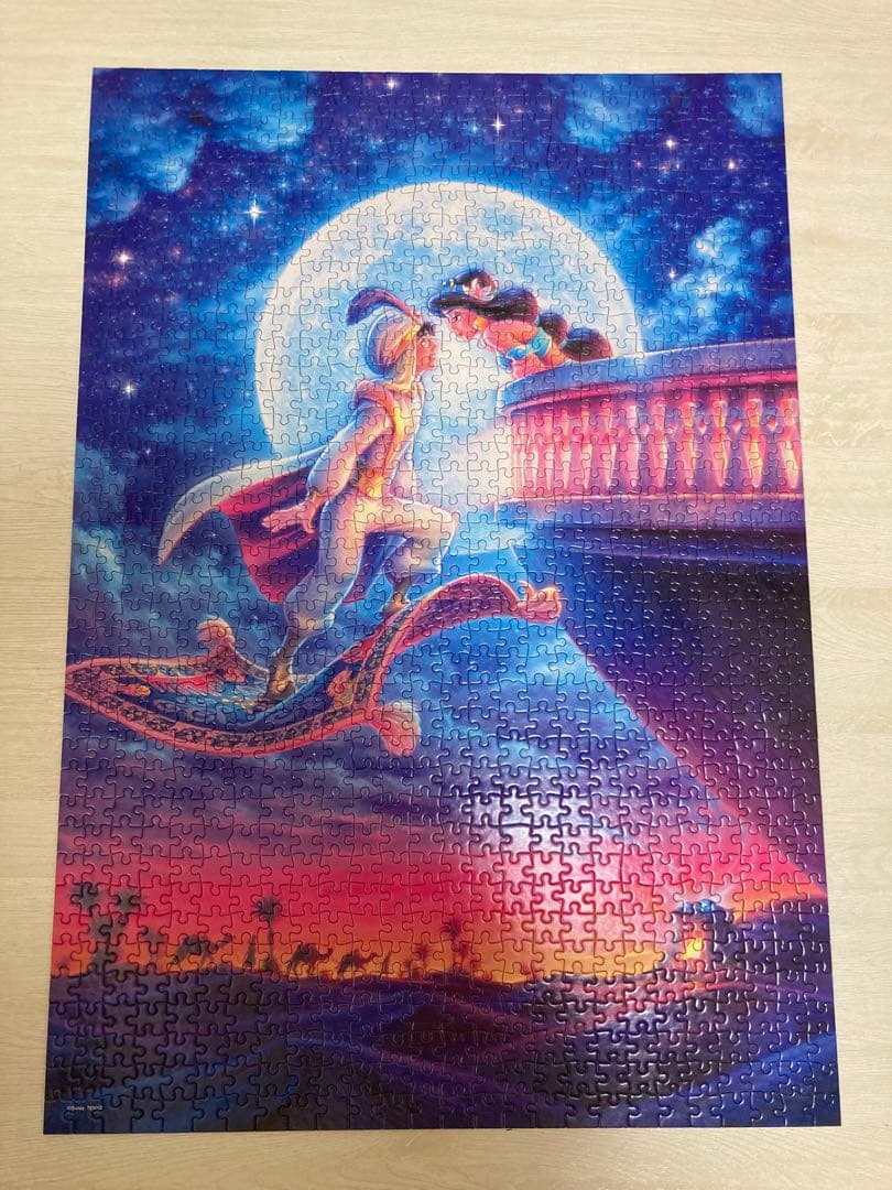 アラジン パズル 1000ピース ディズニー - メルカリ