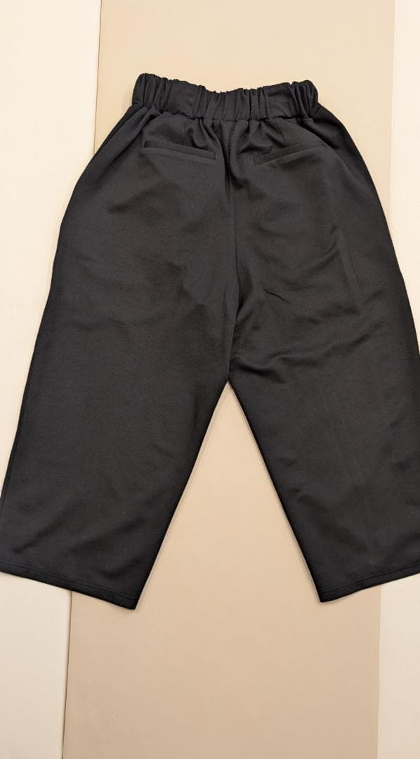 CINEMATIQ 黒 ピンタックワイドパンツ 新品 シネマティック 元鈴木さん