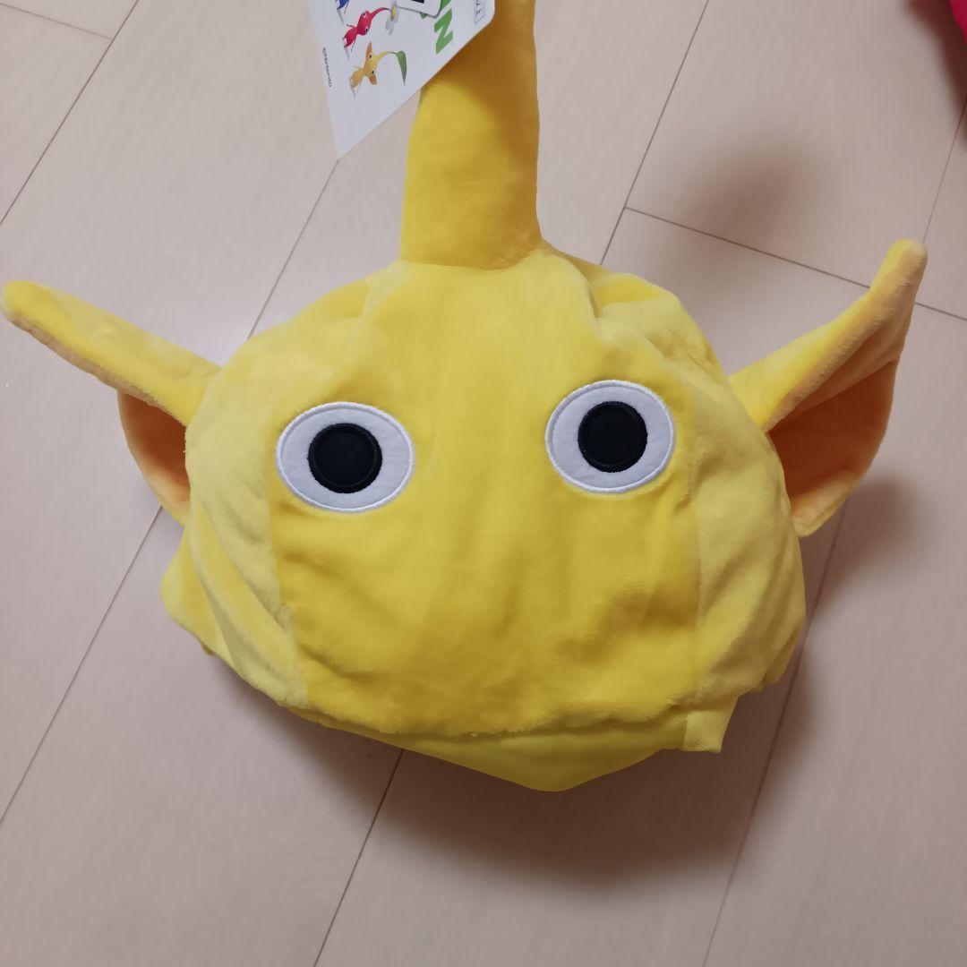 新品】ピクミンなりきり帽子 3点セット 赤青黄 - メルカリ