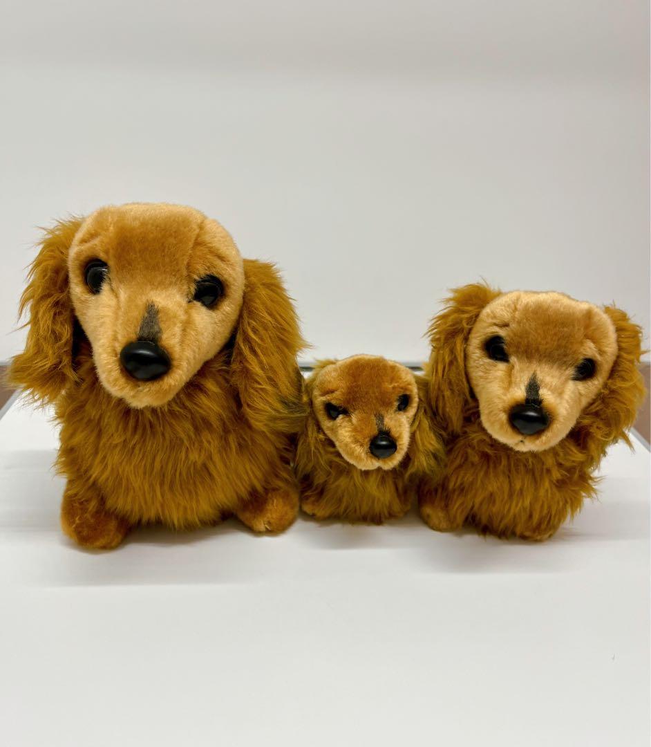 オリエンタルトーイ ミニチュアダックス ぬいぐるみ 【Mサイズ希少