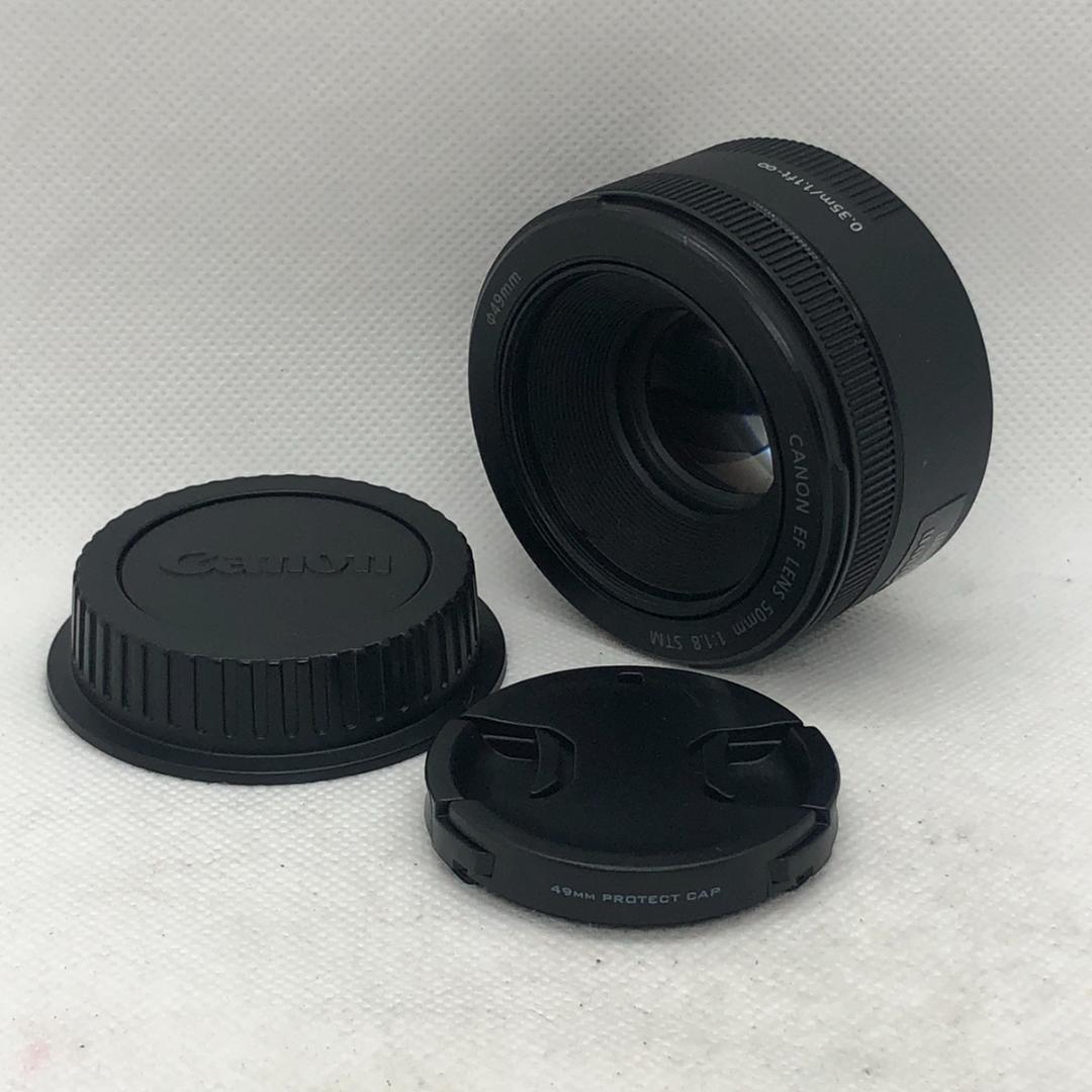 【C7034】Canon キヤノン EF LENS 50mm 1:1.8 STM CANON (キヤノン) 単焦点レンズ EF LENS 50mm 1:1.8 STM 50mm 1.8