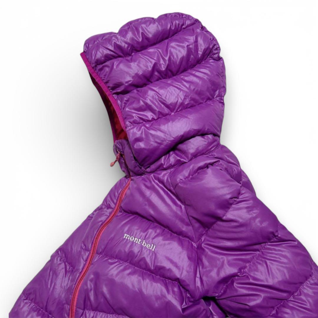 y2k 短丈 mont-bell down jacket パープル 紫 モンベル - メルカリ