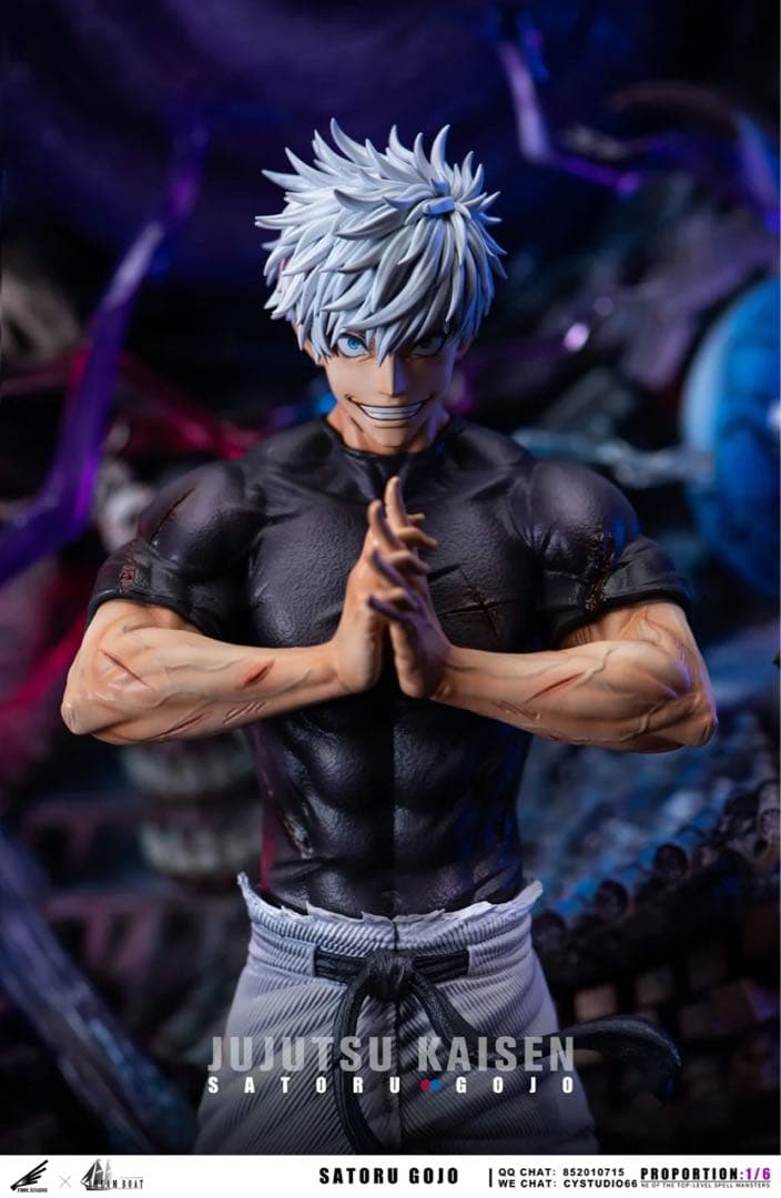 ☆DX版 五条悟 呪術廻戦 フィギュア ガレージキット スタチュー 夏油傑