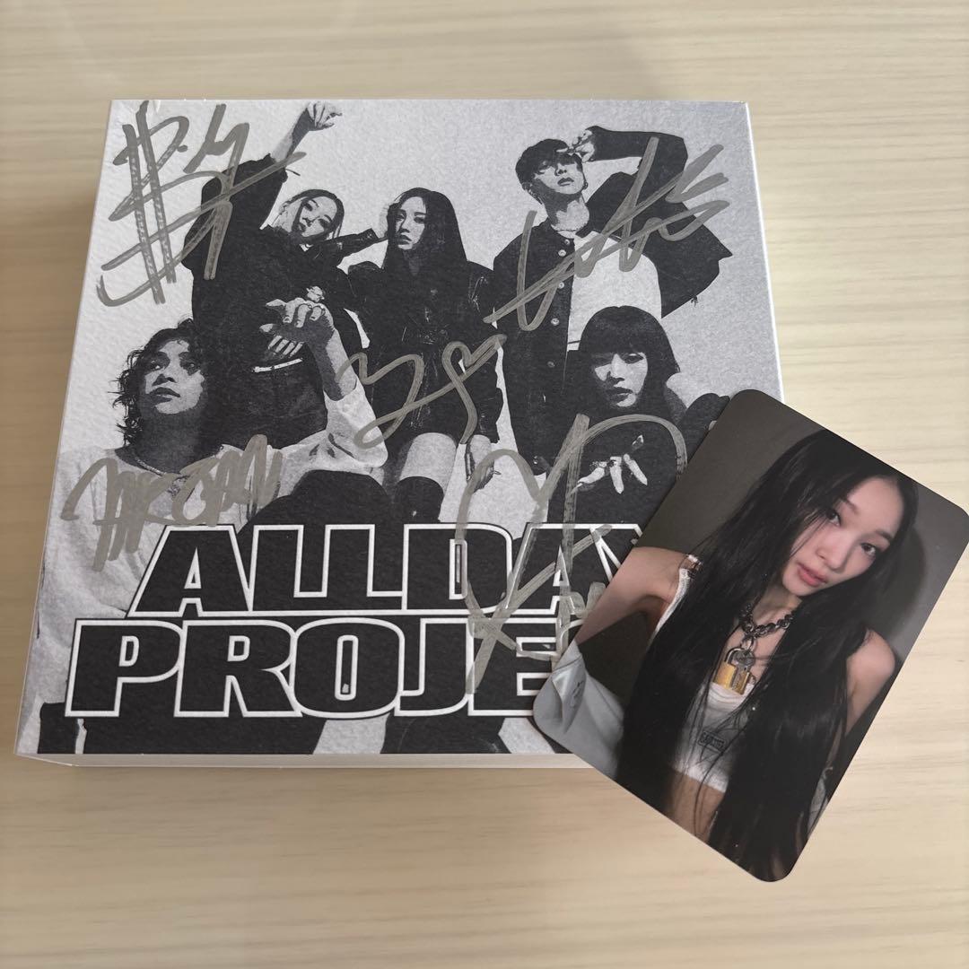 ⑧ ALLDAY PROJECT Mwave 直筆サイン入りアルバム トレカ - メルカリ