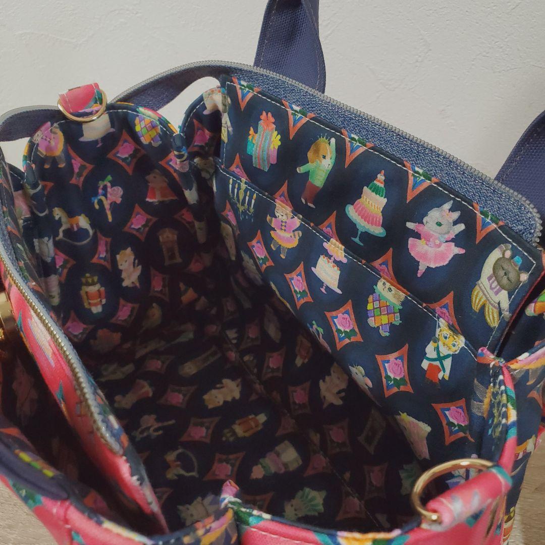 《専用》ハンドメイド 3roomsバッグ ぶら下げポーチ