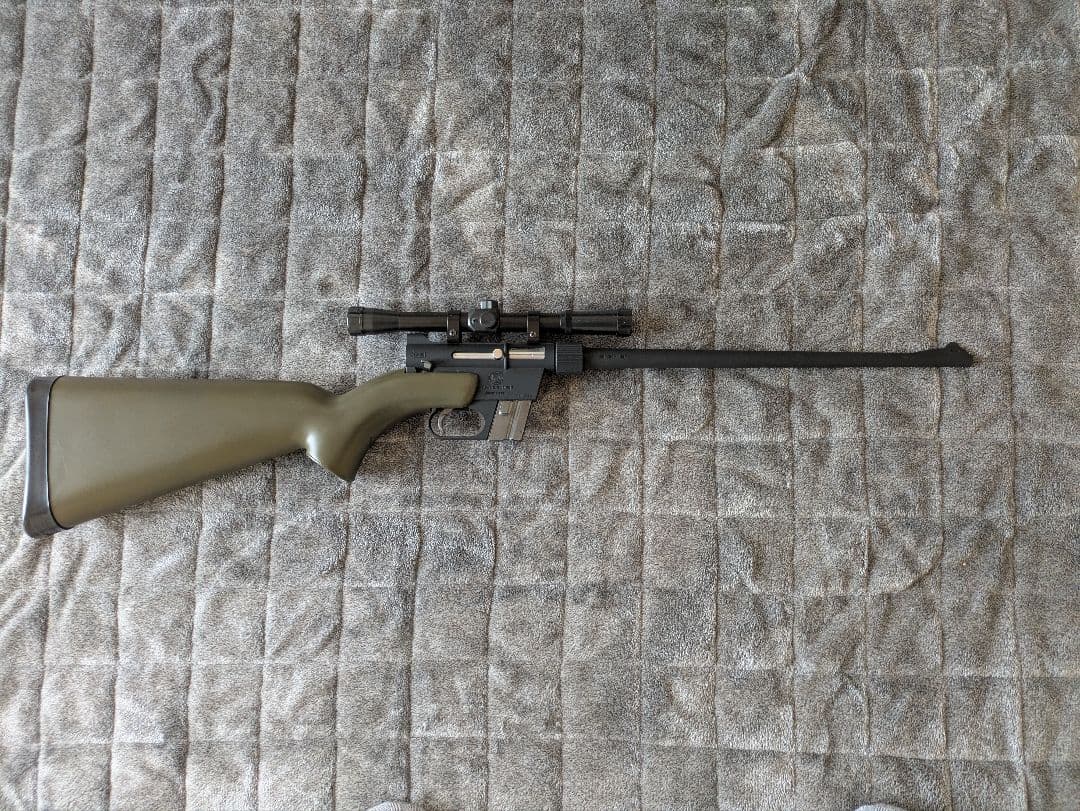 AR−7 ウエスタンアームズモデルガン スコープ付き（未発火） - メルカリ