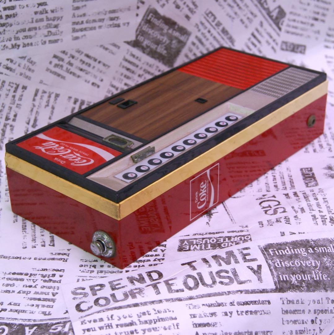 激レア 非売品コカコーラ自動販売機型ラジオ 動作品 - メルカリ