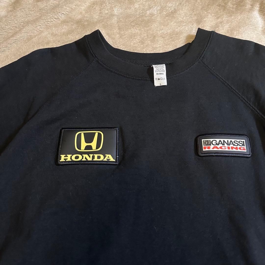 企業系』HONDA GANASSI RACING ラグランスウェット 『企業系』HONDA