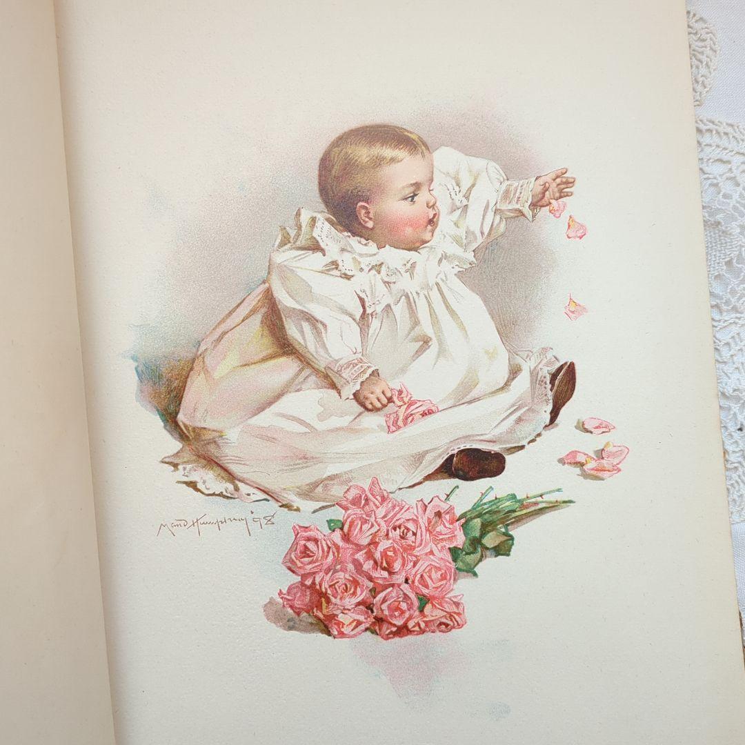 超稀少1898モードハンフリー絵本 洋書 児童書 ヴィクトリアン アンティーク