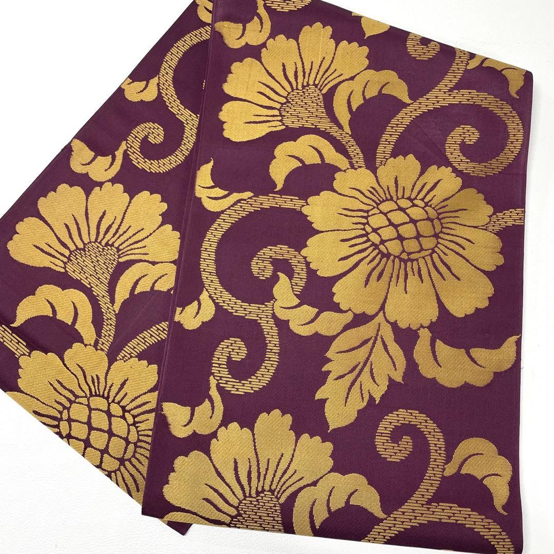 A1838 ○高級 正絹 六通 京袋帯 袋名古屋帯 - メルカリ