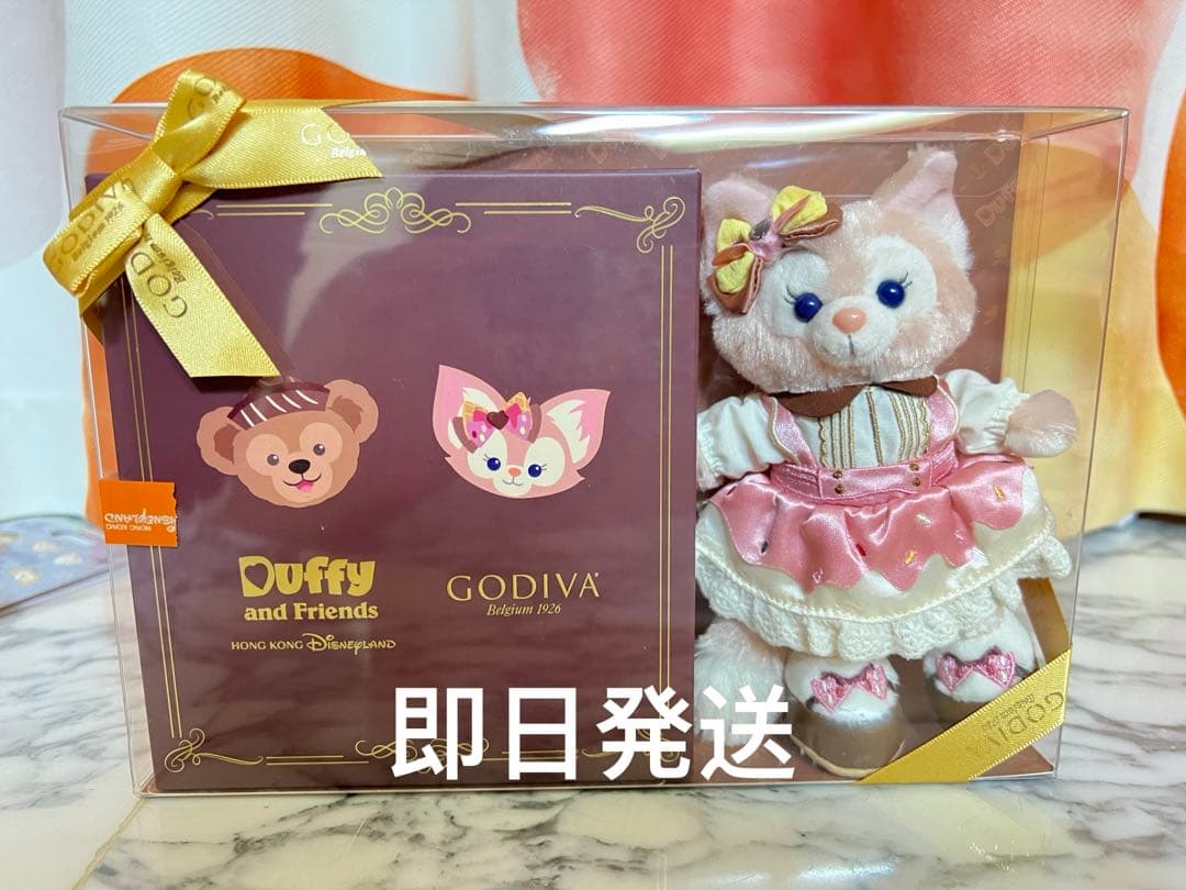 希少】香港ディズニー数量限定品☆ リーナベルぬいば×GODIVAチョコ