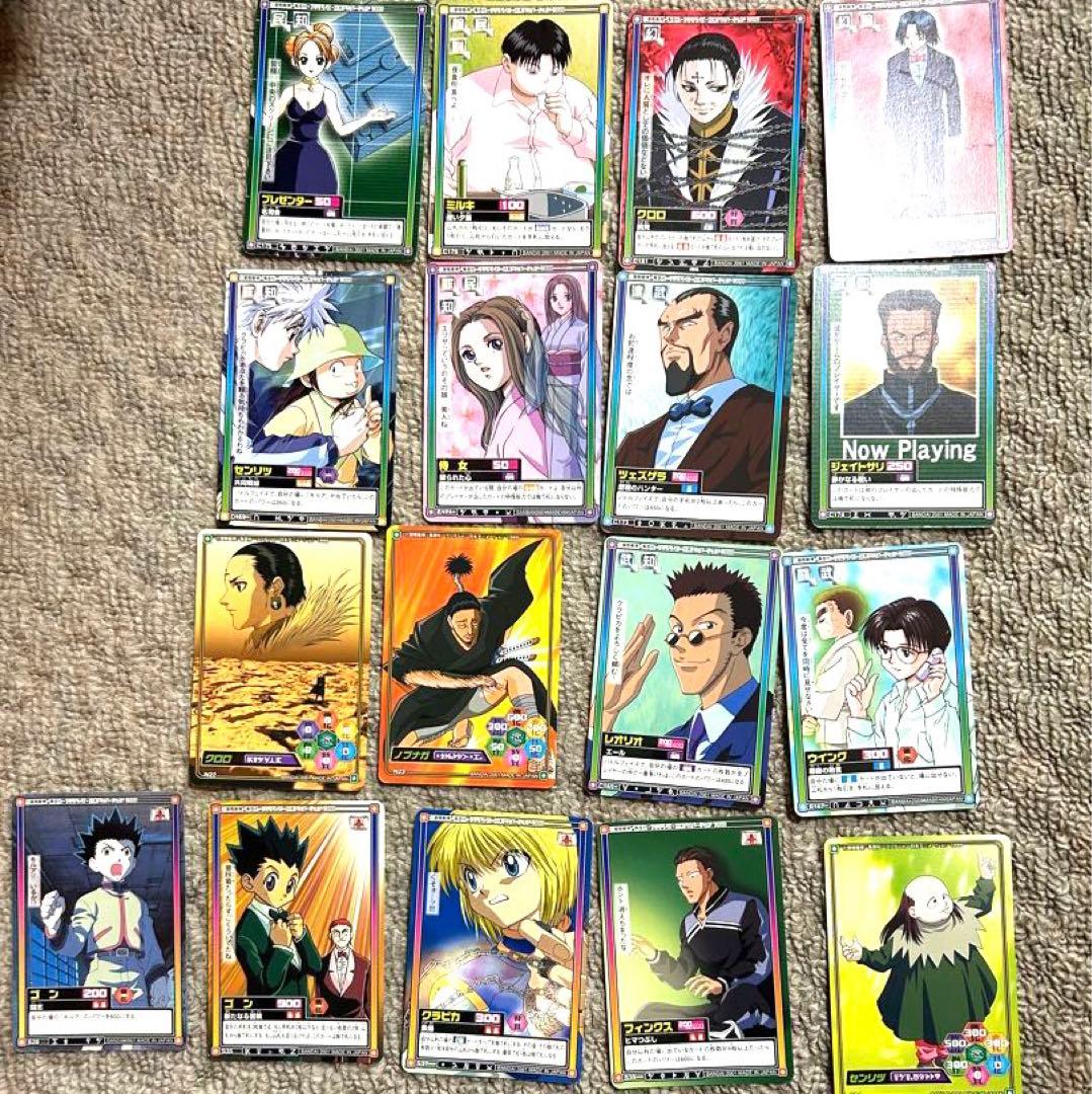 ハンターハンター HUNTER×HUNTER カードダス ハイパーバトル17枚