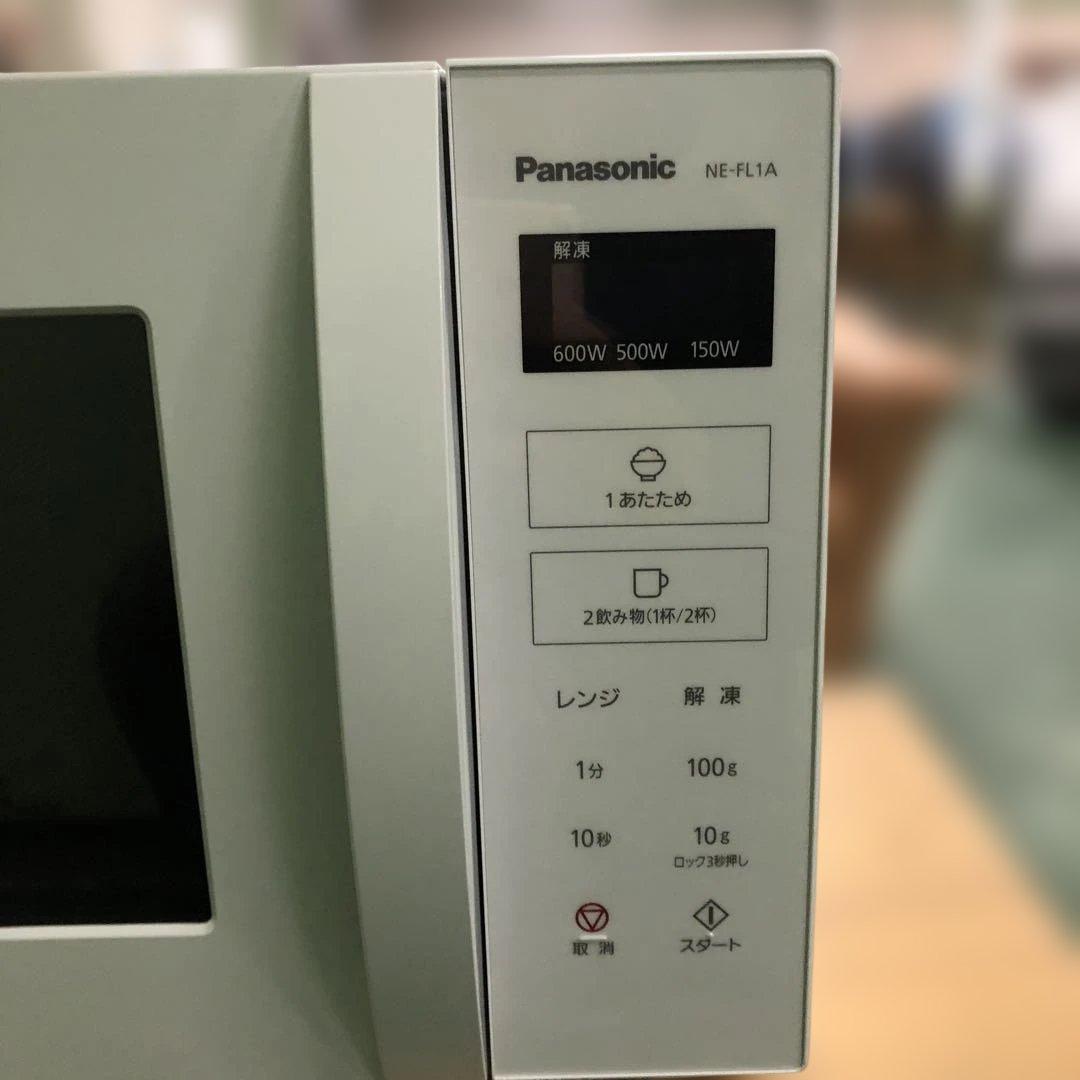 Panasonic NE-FL1A 単機能電子レンジ 白 家電 生活家電 レンジ - メルカリ