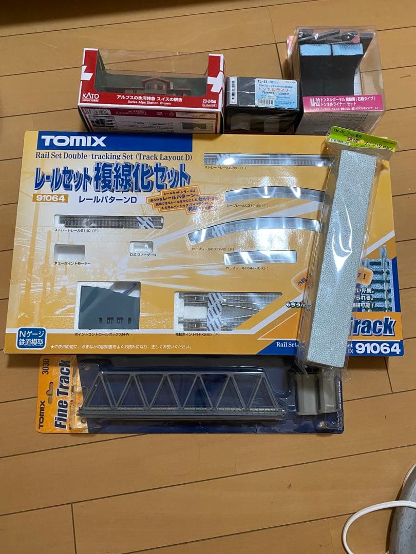 KATO、TOMIX他　ジオラマ　ストラクチャー一式 Nゲージ ガソリンスタンド 出光 鉄道模型 ジオラマ ストラクチャー